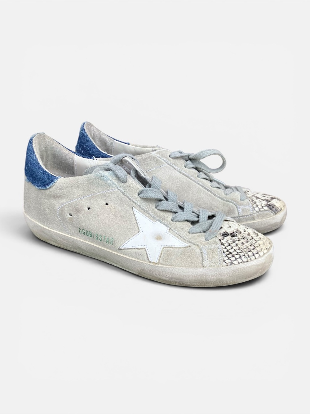 Golden Goose Superstar Perforated Low-Top Sneakers, size 37 or US 7